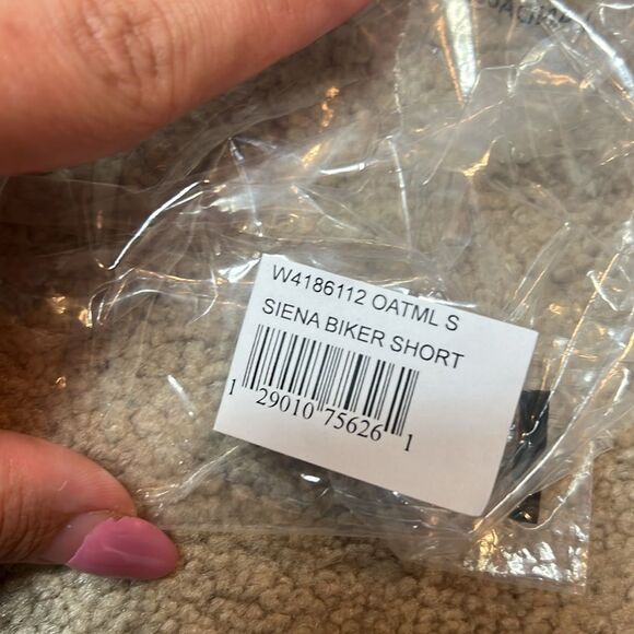 BNWT - COTTON CITIZEN SIENA BIKER SHORTS - OATMEAL - S - Picture 7 of 7